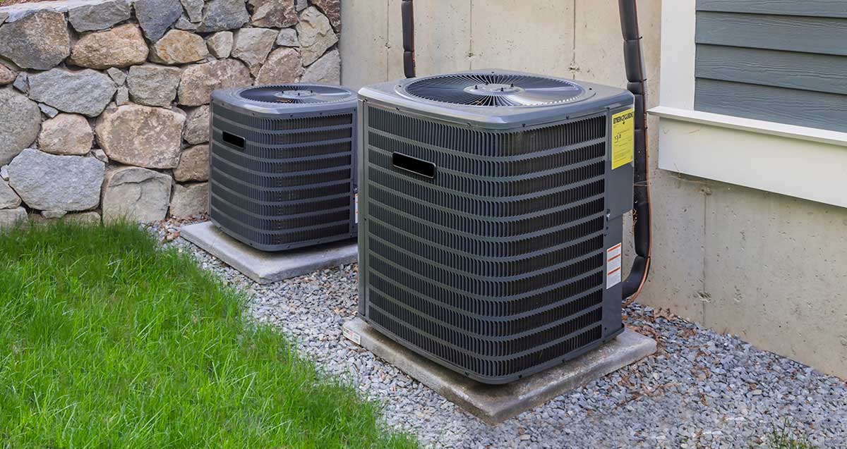 Installed Air Conditioning Units at a Home